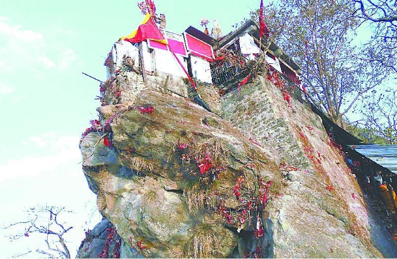 Purnagiri temple in danger