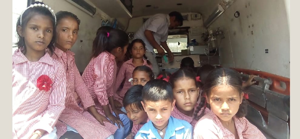 students fell sick just after taking medicine at school.
