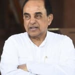 सुब्रमण्यम स्वामी ने की विवादित टिप्पणी