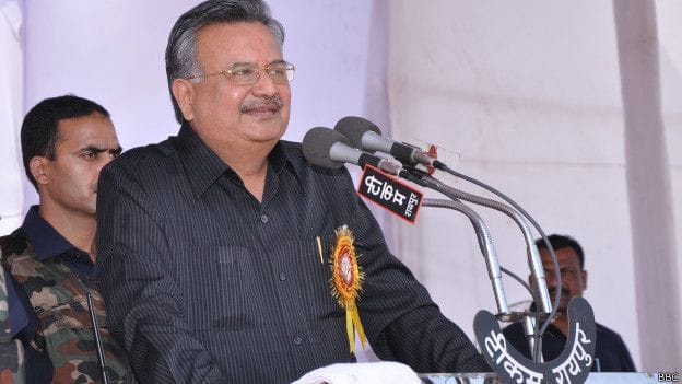 Congress alleged raman singh govt on agustawestland helicopter