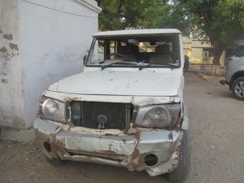 attack on police in mathura