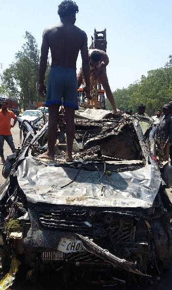 one retired emply died from train