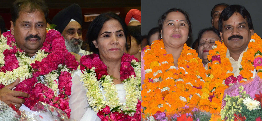 Eastern Satya Sharma, Shyam Sharma became the mayor of the Southern Corporation