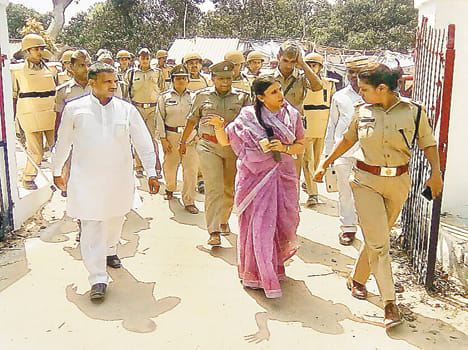 over murder of abducted parson chaos continued
