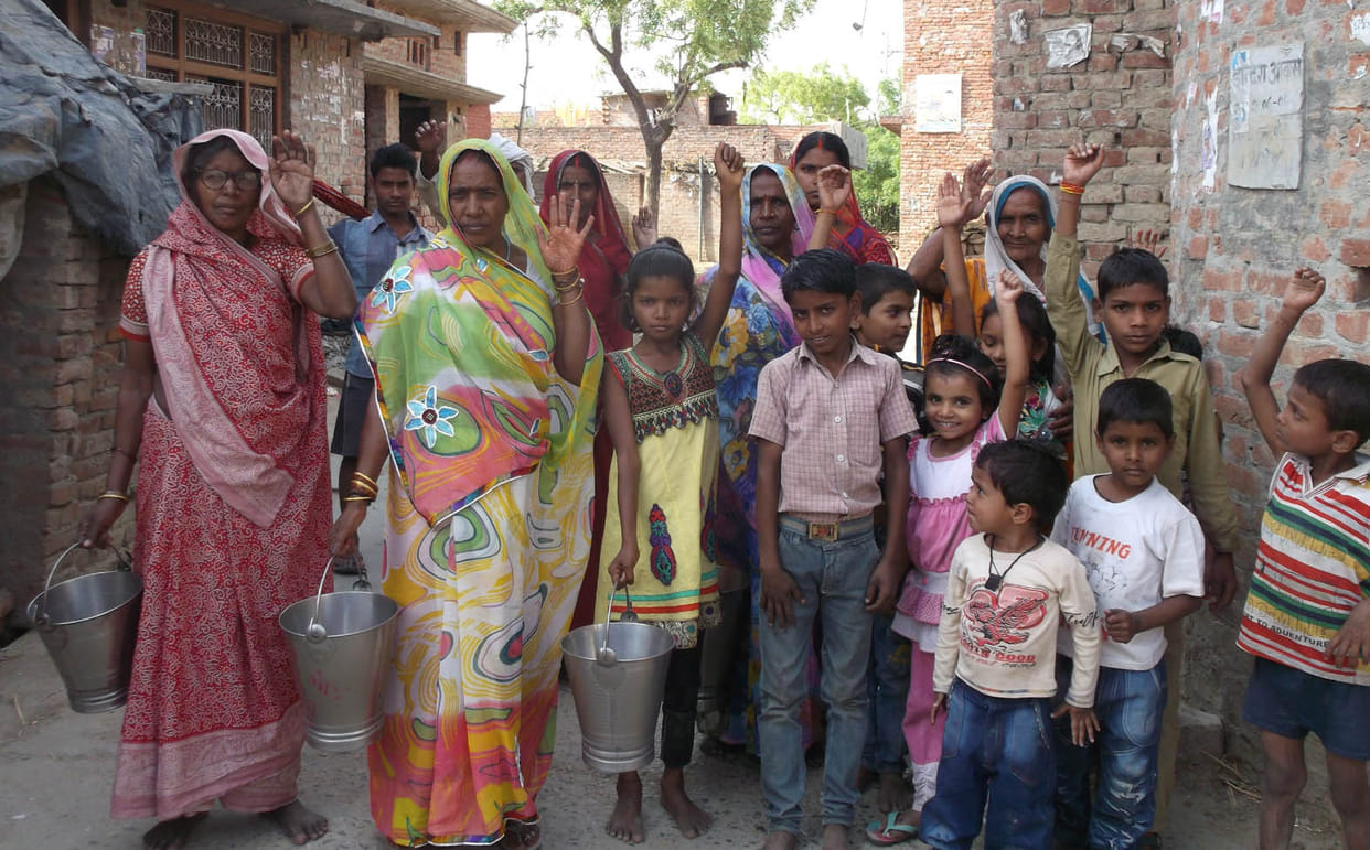 women oppose due to scarcity of water
