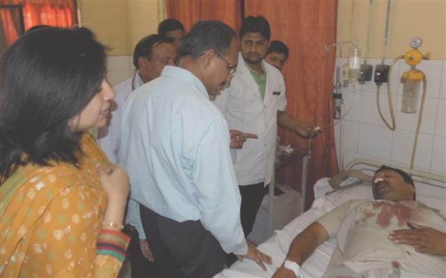 Chief electoral officer survived the car accident