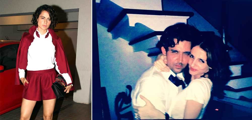 Sussanne supports ex husband Hrithik Roshan in fight against Kangana Ranaut