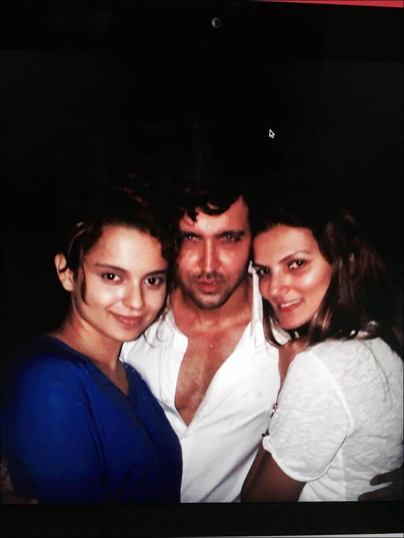 Sussanne supports ex husband Hrithik Roshan in fight against Kangana Ranaut