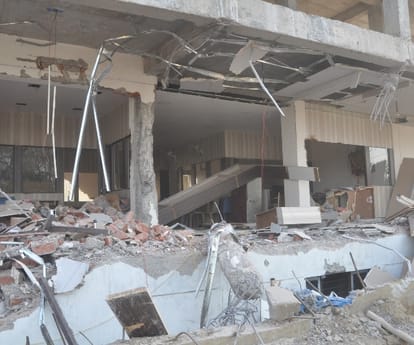 SP MLA buildings demolished in UP.