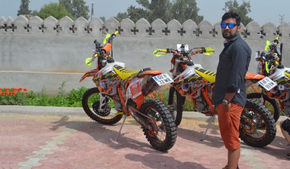 Biker Mohit Verma will participate in saboja bike rally