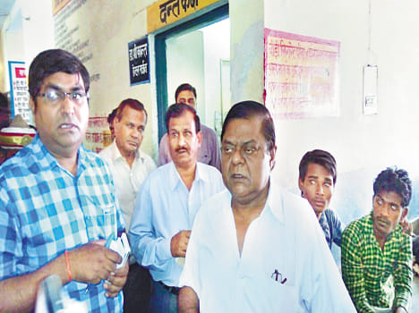 in chc bed is not available, patients are treated on 