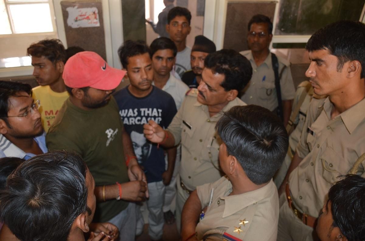 Uproar over the death of the young man accused of molestation