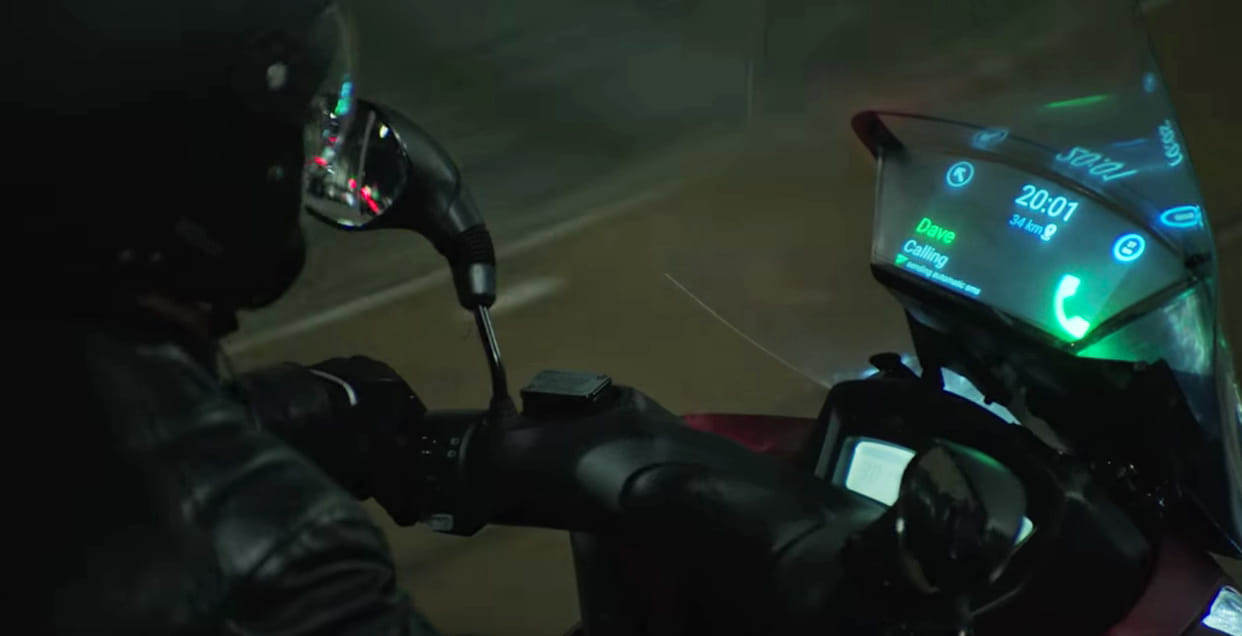 Samsung's Smart Windshield Concept