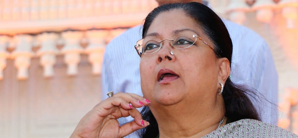 vasundhara raje government took step back on controversial bill