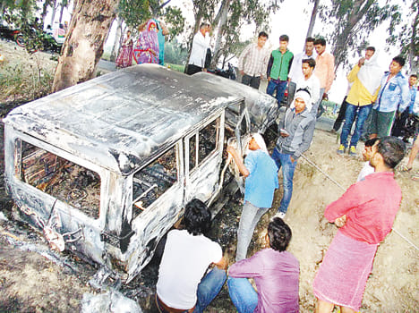 Bolero hit Poles, Fire