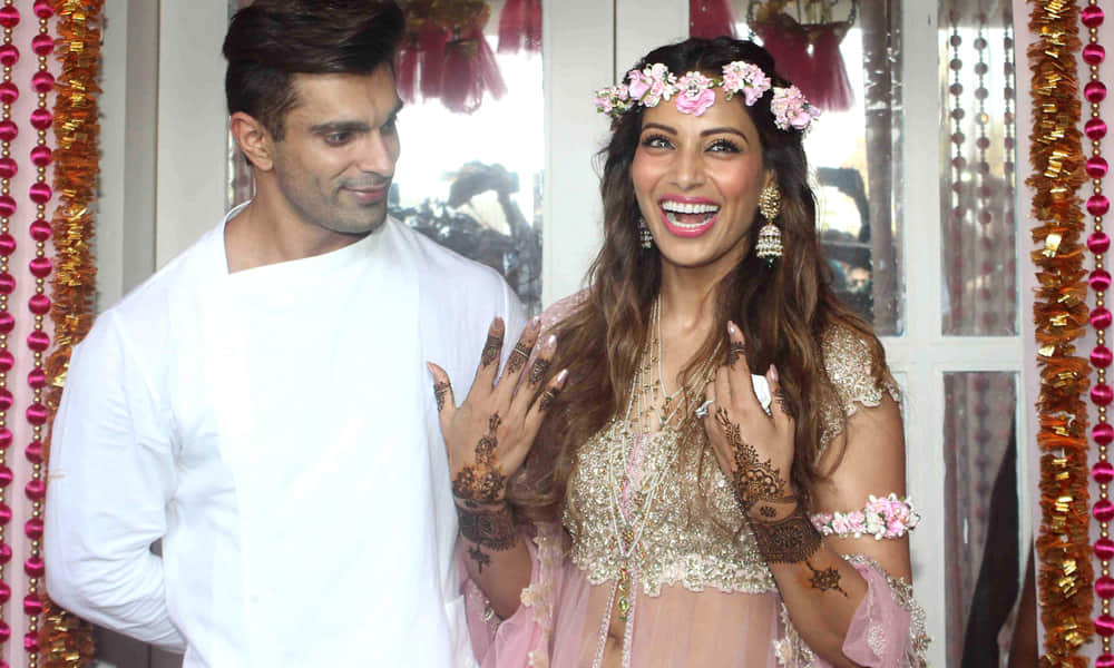 Pics of Bipasha Basu, Karan Singh Grover's mehendi