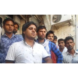 bhiwani news, crime, cow smuglar, shoot, collision