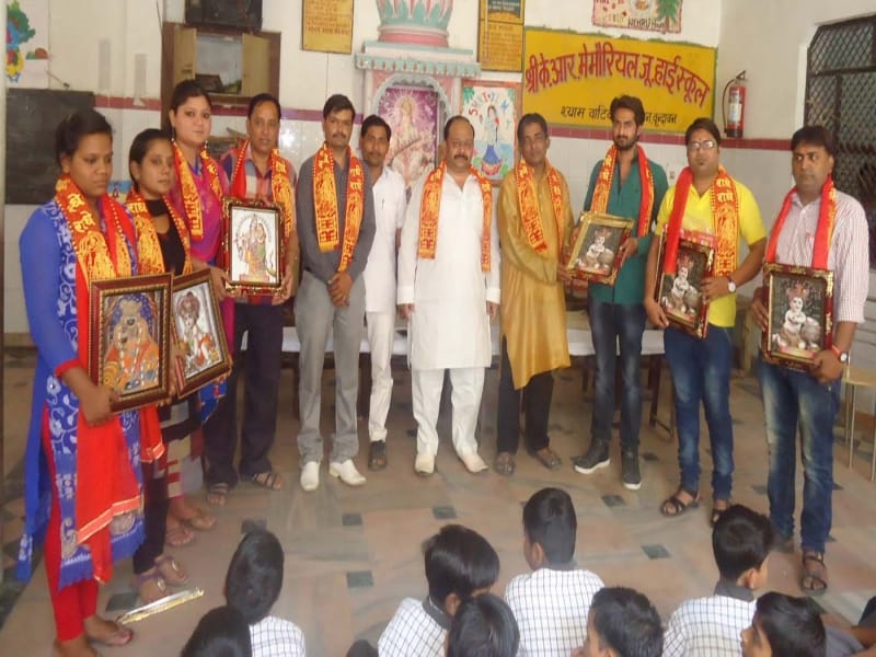 dance day celebration in vrindavan