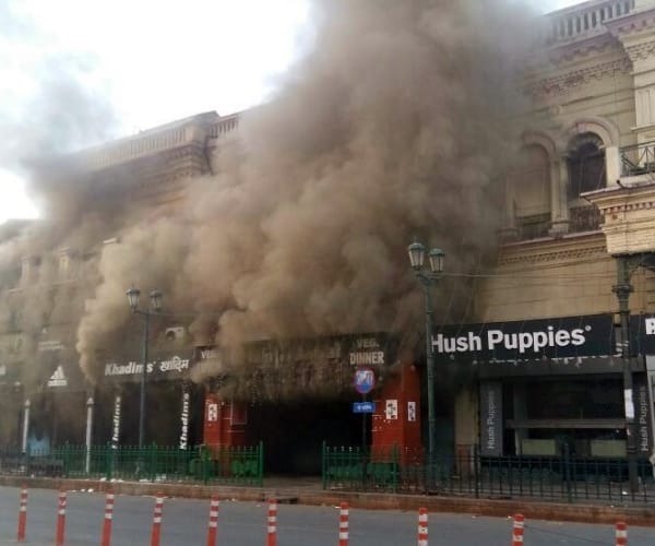 motimahal restro caught fire