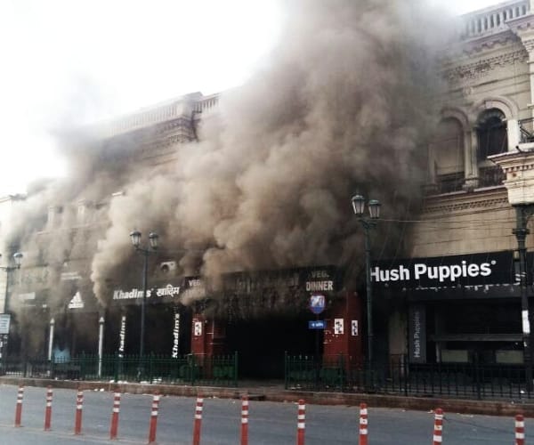 motimahal restro caught fire