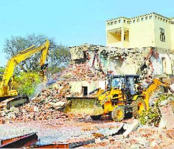 JCB broken influence of Rampal