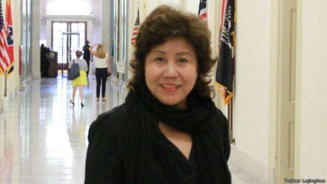 chinese activist lu jinghua denied indian visa