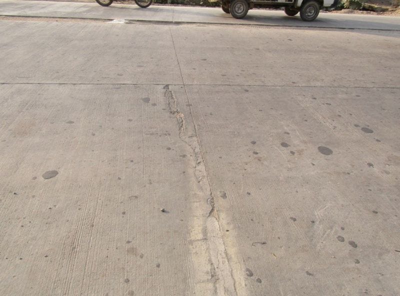 Crack in the multi-crore project Crack