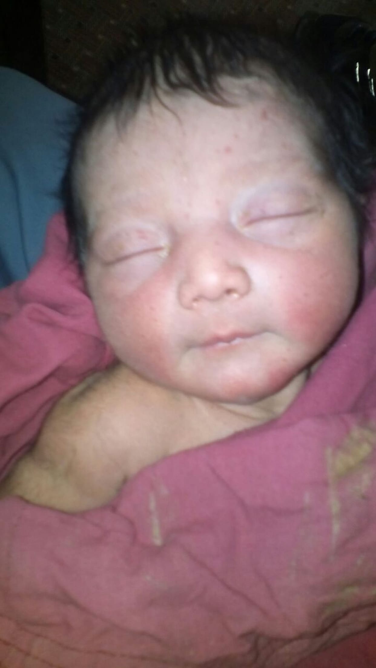 new born baby found on rail track