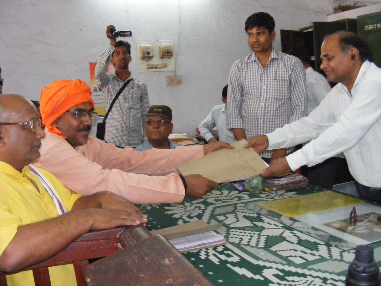 Form filed by BJP and six