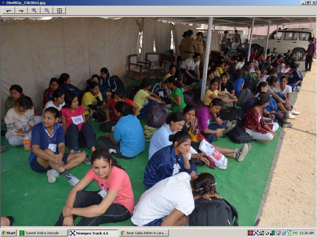 applicants meet IGP due to pendency in chandigarh police recruitment.