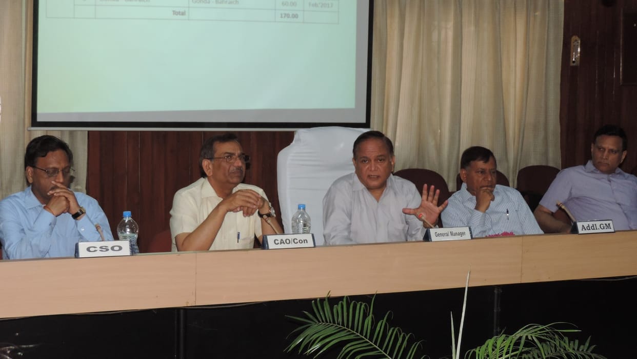 Railway GM take meeting