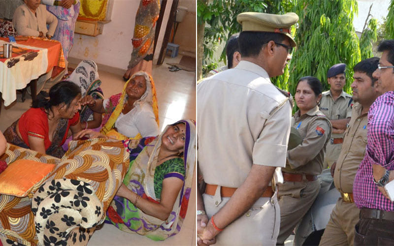 factory owner suicides with family in mathura