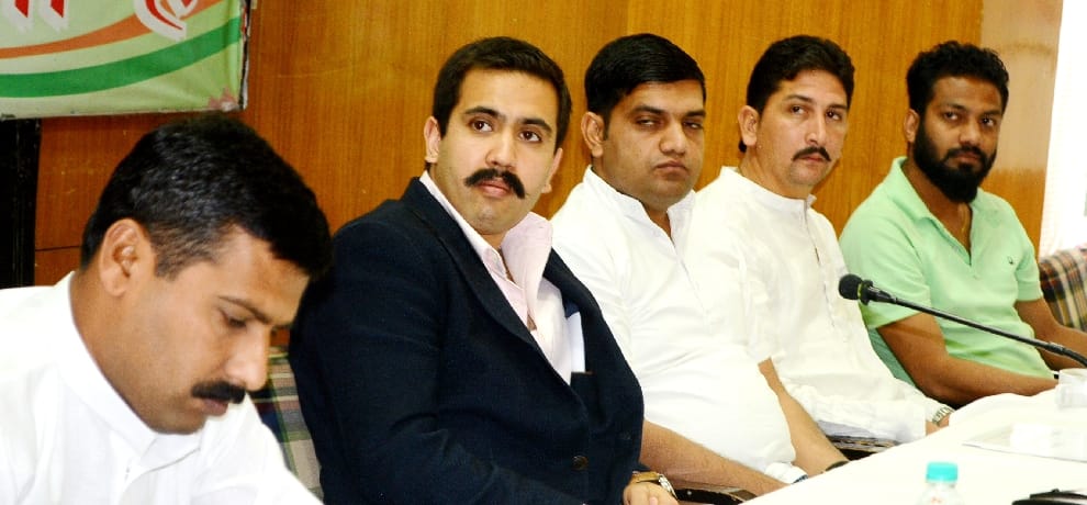 Now youth congress will make report card of MLA and minister.