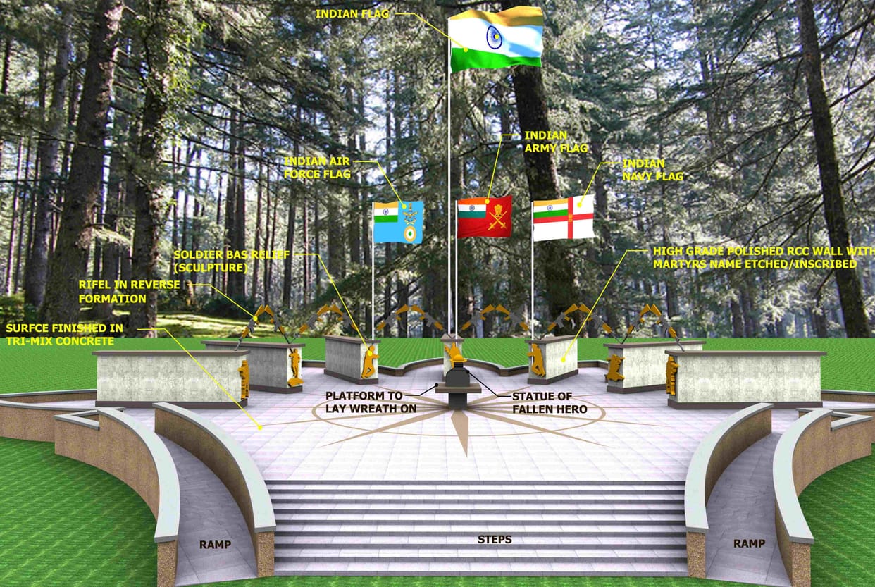 war memorial in dehradun