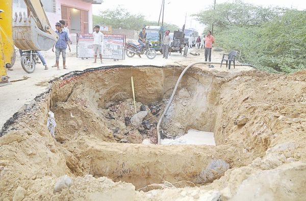 bad condition of water in agra