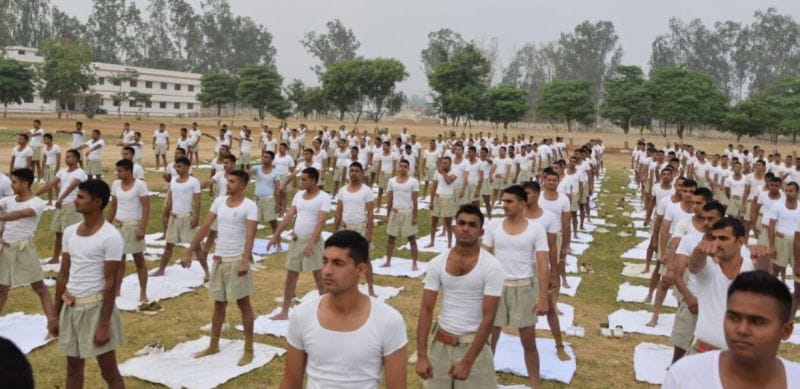 Police learned the nuances of yoga
