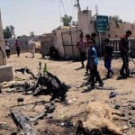 Bomb blast in Baghdad on Eid occassion. 
