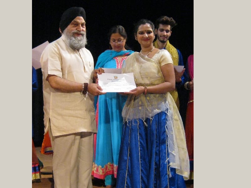 Punjabi University, Patiala, World Dance Day, Classical Dancer Shruti Gupta honored