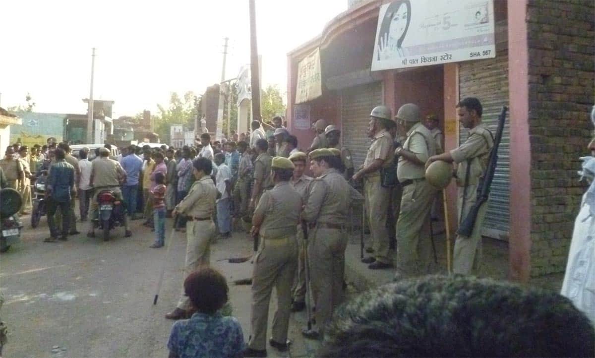 ethnic clash in saharanpur, 20 injured in firing