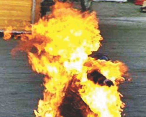 fire attack home died old women