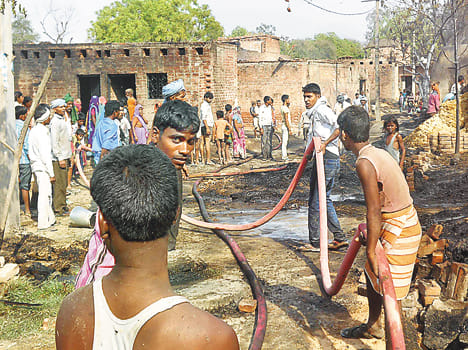 27 home gutted by fire, rural waste