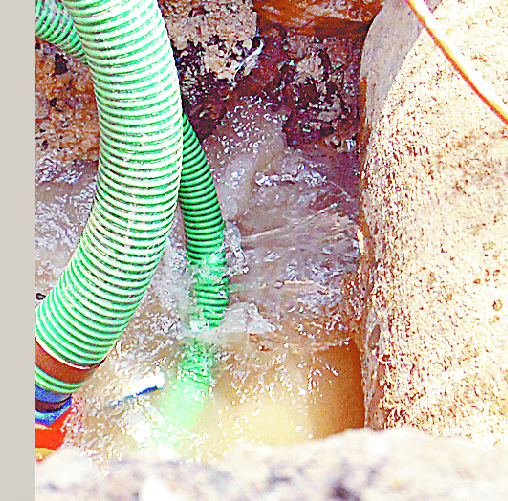 leakage in supply of gangajal