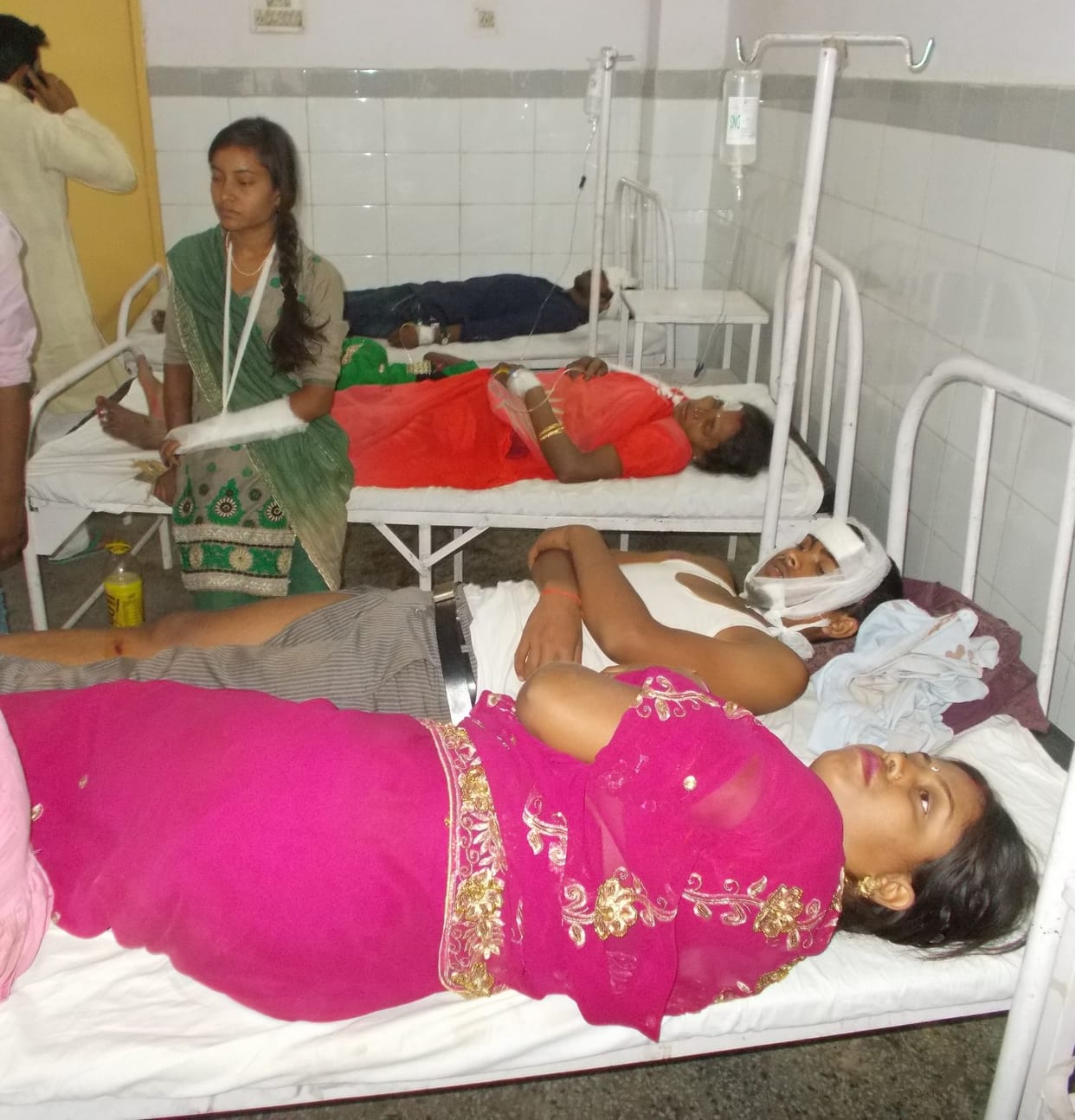 One killed in the accident, 10 injured
