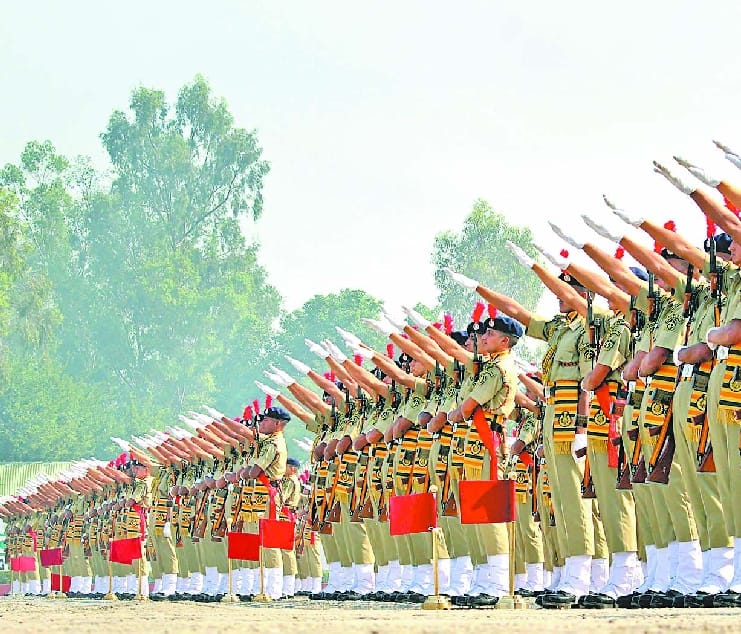 passing out prade, ITBP POP, itbp commando, itbp panchkula training center, panchkula