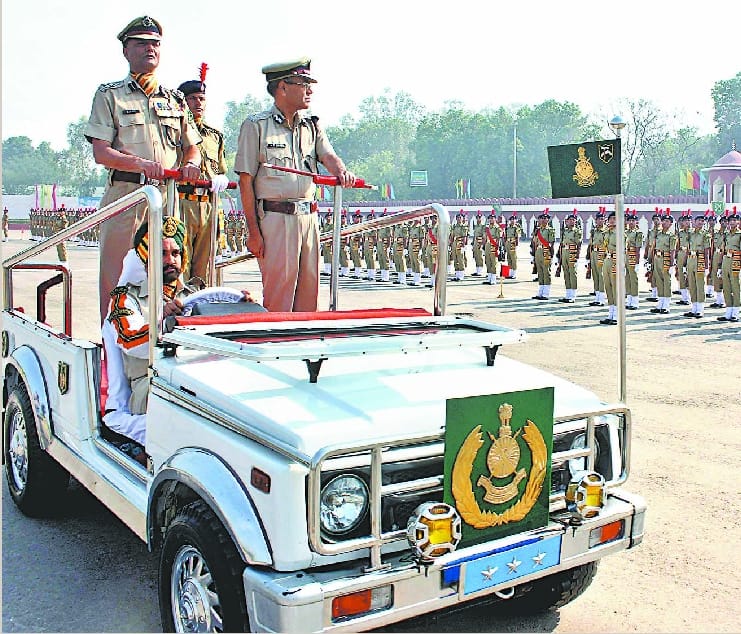 passing out prade, ITBP POP, itbp commando, itbp panchkula training center, panchkula