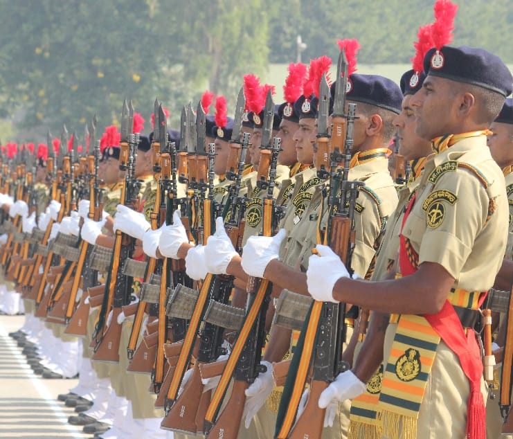 passing out prade, ITBP POP, itbp commando, itbp panchkula training center, panchkula