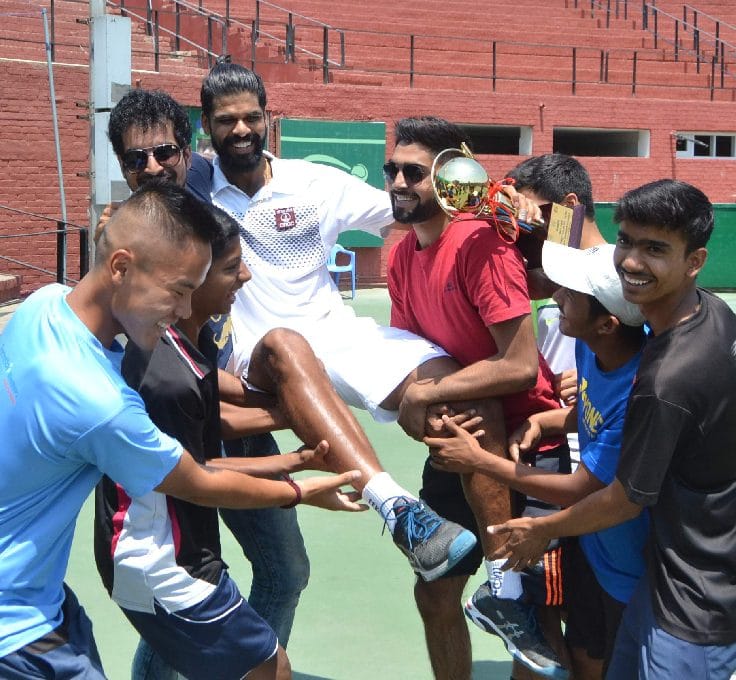 sports, Chandigarh, tennis tournament Chandigarh, clta, one million dollars game, won Vishnuvardhan
