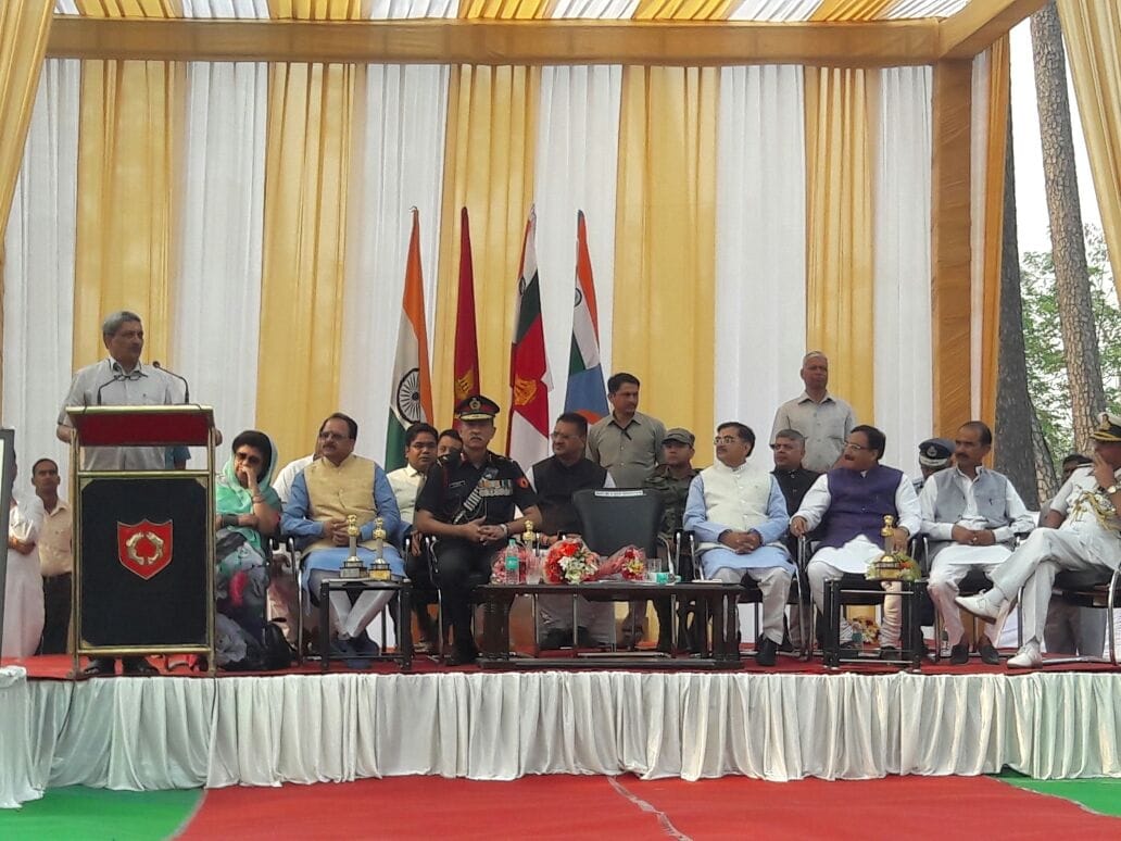 defence minister inaugurate war memorial