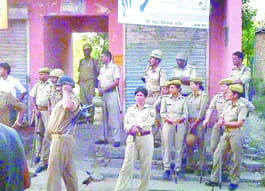 Police could not get the hang of things