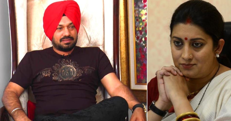 bhagat singh, statement on bhagat singh in DU books, gurpreet ghughi, samriti irani